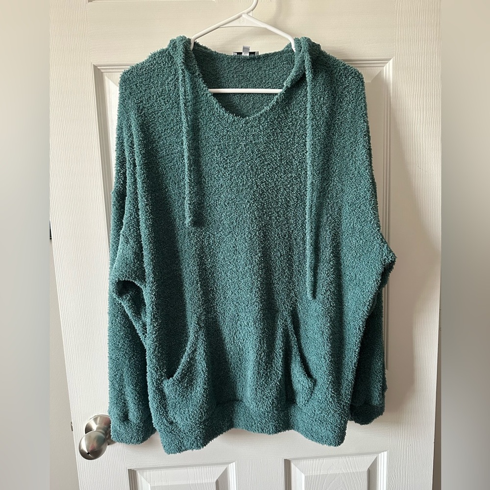 Blue Sherpa Pullover